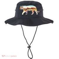Adventurous Tiger Wilderness Graphic Bucket Hat thumb 0