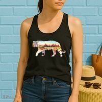 Adventurous Tiger Wilderness Graphic Women's Tank Top thumb 2