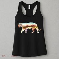 Adventurous Tiger Wilderness Graphic Women's Tank Top thumb 3