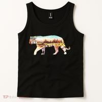 Adventurous Tiger Wilderness Graphic Tank Top thumb 2