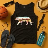 Adventurous Tiger Wilderness Graphic Tank Top thumb 4