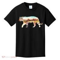 Adventurous Tiger Wilderness Graphic Kids T-Shirt thumb 0
