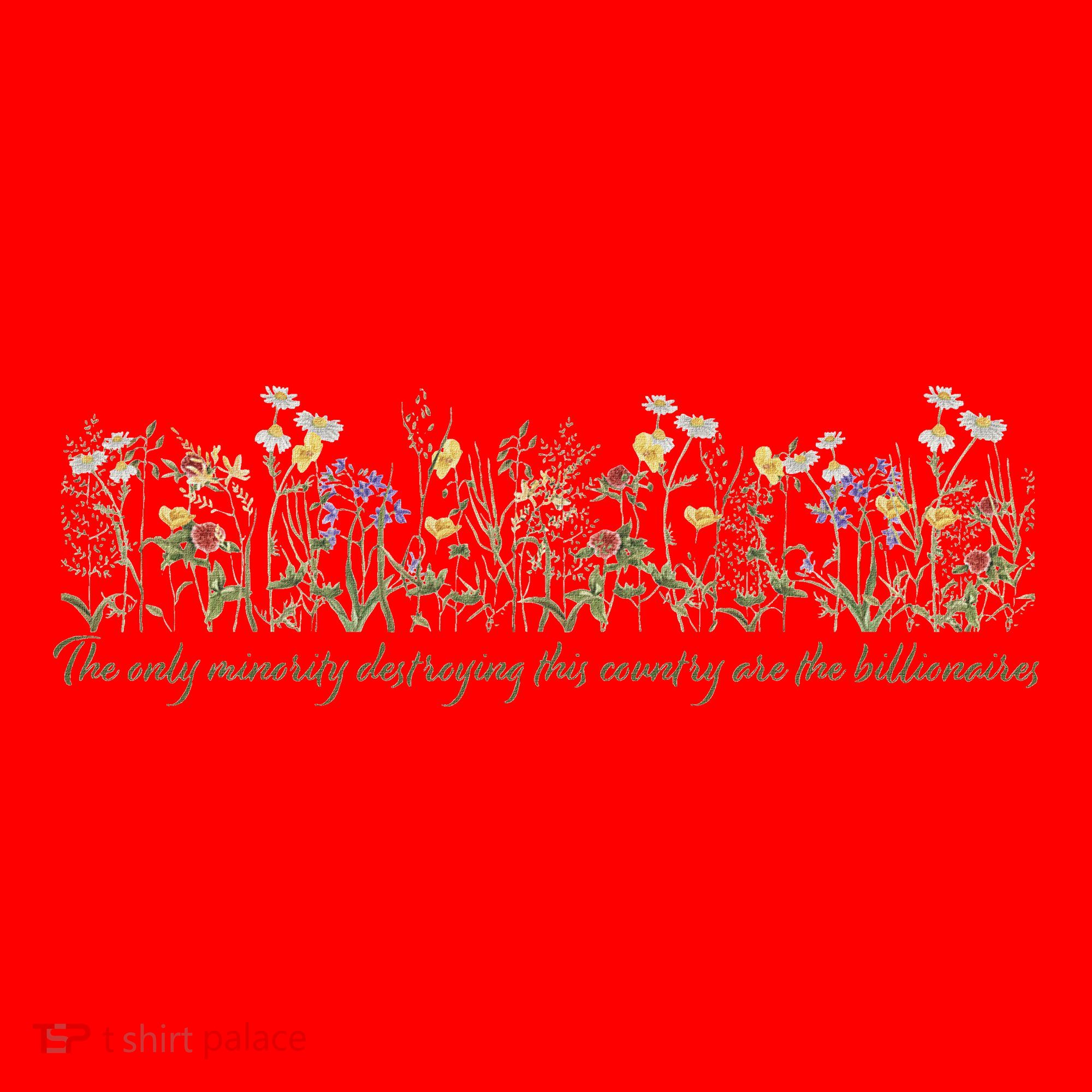 Anti Trump Wildflowers Corrupt Billionaires Santa Hat