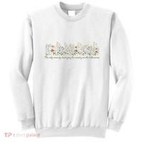 Anti Trump Wildflowers Corrupt Billionaires Sweatshirt thumb 0
