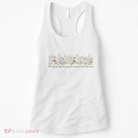 Anti Trump Wildflowers Corrupt Billionaires Women's Tank Top thumb 0