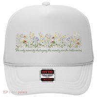 Anti Trump Wildflowers Corrupt Billionaires Hat thumb 0