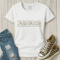 Anti Trump Wildflowers Corrupt Billionaires Women's T-Shirt thumb 3