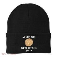 After This We're Getting Pizza Jewish Passover Matzah Seder Gift Beanie thumb 0