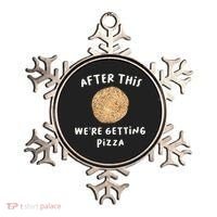 After This We're Getting Pizza Jewish Passover Matzah Seder Gift Ornament thumb 0