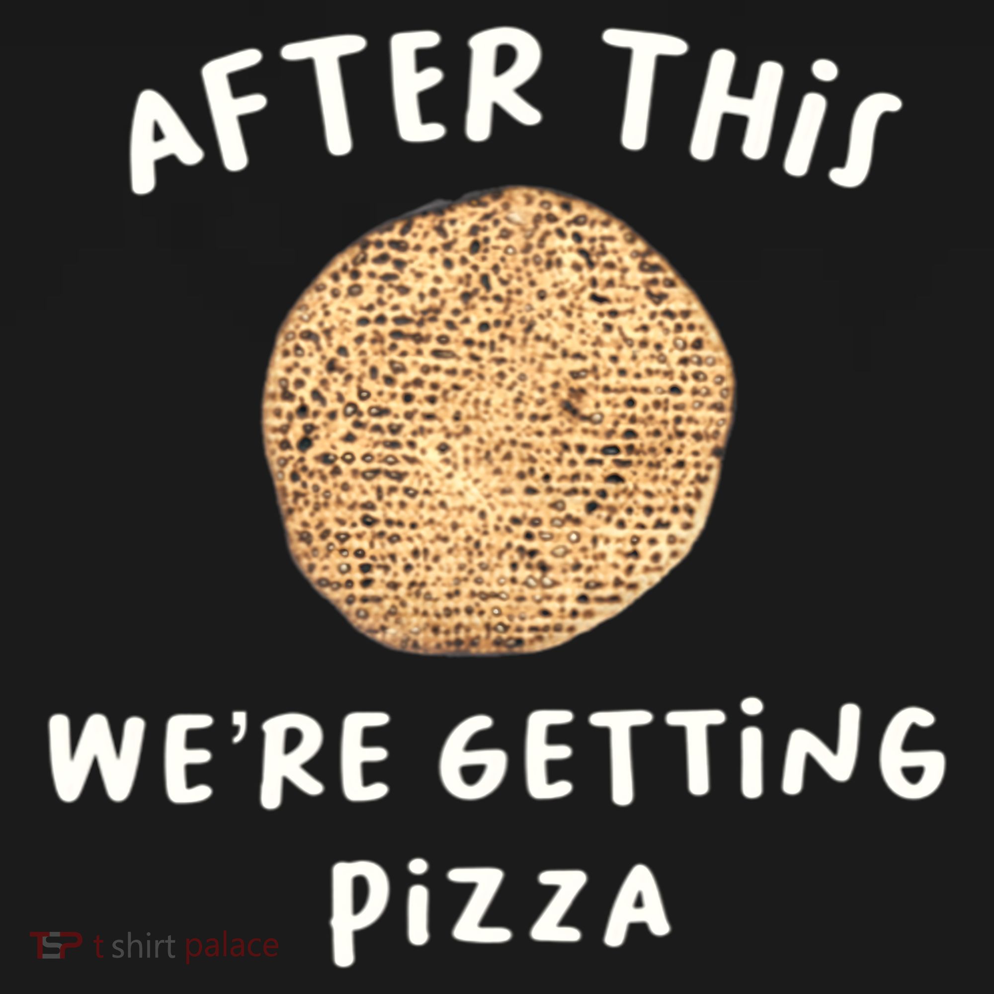 After This We're Getting Pizza Jewish Passover Matzah Seder Gift Ornament