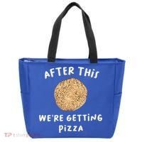 After This We're Getting Pizza Jewish Passover Matzah Seder Gift Tote Bag thumb 0