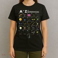 A To Z Funny Astronomy Lover Astrophysics Astronomer Gift T-Shirt thumb 4