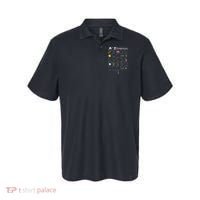 A To Z Funny Astronomy Lover Astrophysics Astronomer Gift Polo thumb 0