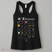 A To Z Funny Astronomy Lover Astrophysics Astronomer Gift Women's Tank Top thumb 3