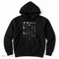A To Z Funny Astronomy Lover Astrophysics Astronomer Gift Hoodie thumb 0