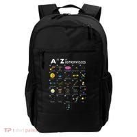 A To Z Funny Astronomy Lover Astrophysics Astronomer Gift Backpack thumb 0
