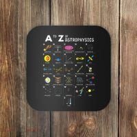 A To Z Funny Astronomy Lover Astrophysics Astronomer Gift Coaster thumb 0