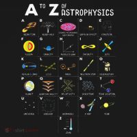 A To Z Funny Astronomy Lover Astrophysics Astronomer Gift Coaster thumb 2
