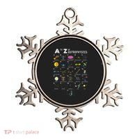 A To Z Funny Astronomy Lover Astrophysics Astronomer Gift Ornament thumb 0