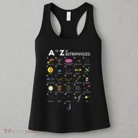 A To Z Funny Astronomy Lover Astrophysics Astronomer Gift Women's Tank Top thumb 3