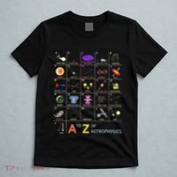 A To Z Funny Astronomy Lover Astrophysics Astronomer T-Shirt thumb 5