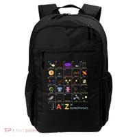 A To Z Funny Astronomy Lover Astrophysics Astronomer Backpack thumb 0