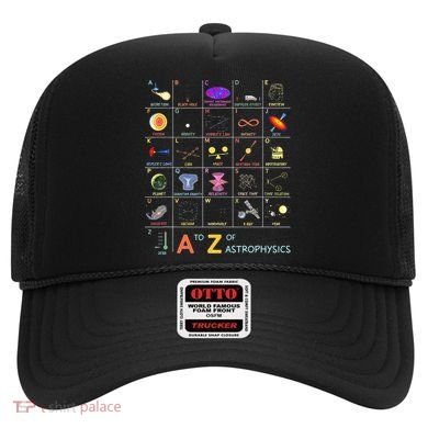 A To Z Funny Astronomy Lover Astrophysics Astronomer Hat