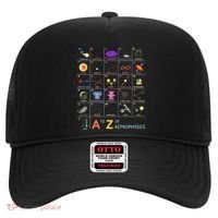 A To Z Funny Astronomy Lover Astrophysics Astronomer Hat thumb 0