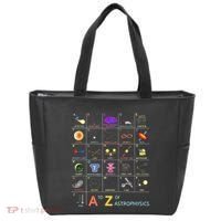 A To Z Funny Astronomy Lover Astrophysics Astronomer Tote Bag thumb 0