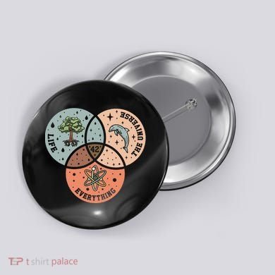 A To Z Funny Astronomy Lover Astrophysics Astronomer Button