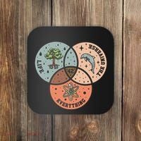 A To Z Funny Astronomy Lover Astrophysics Astronomer Coaster thumb 0