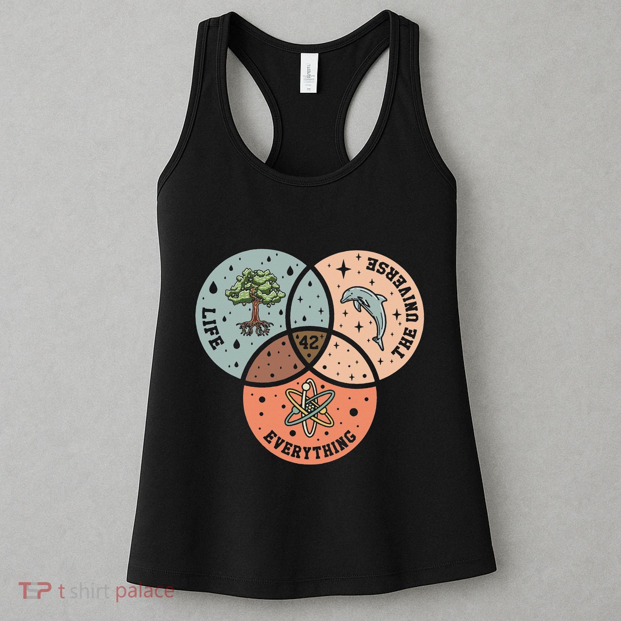 A To Z Funny Astronomy Lover Astrophysics Astronomer Women's Tank Top