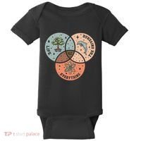 A To Z Funny Astronomy Lover Astrophysics Astronomer Baby Bodysuit thumb 0