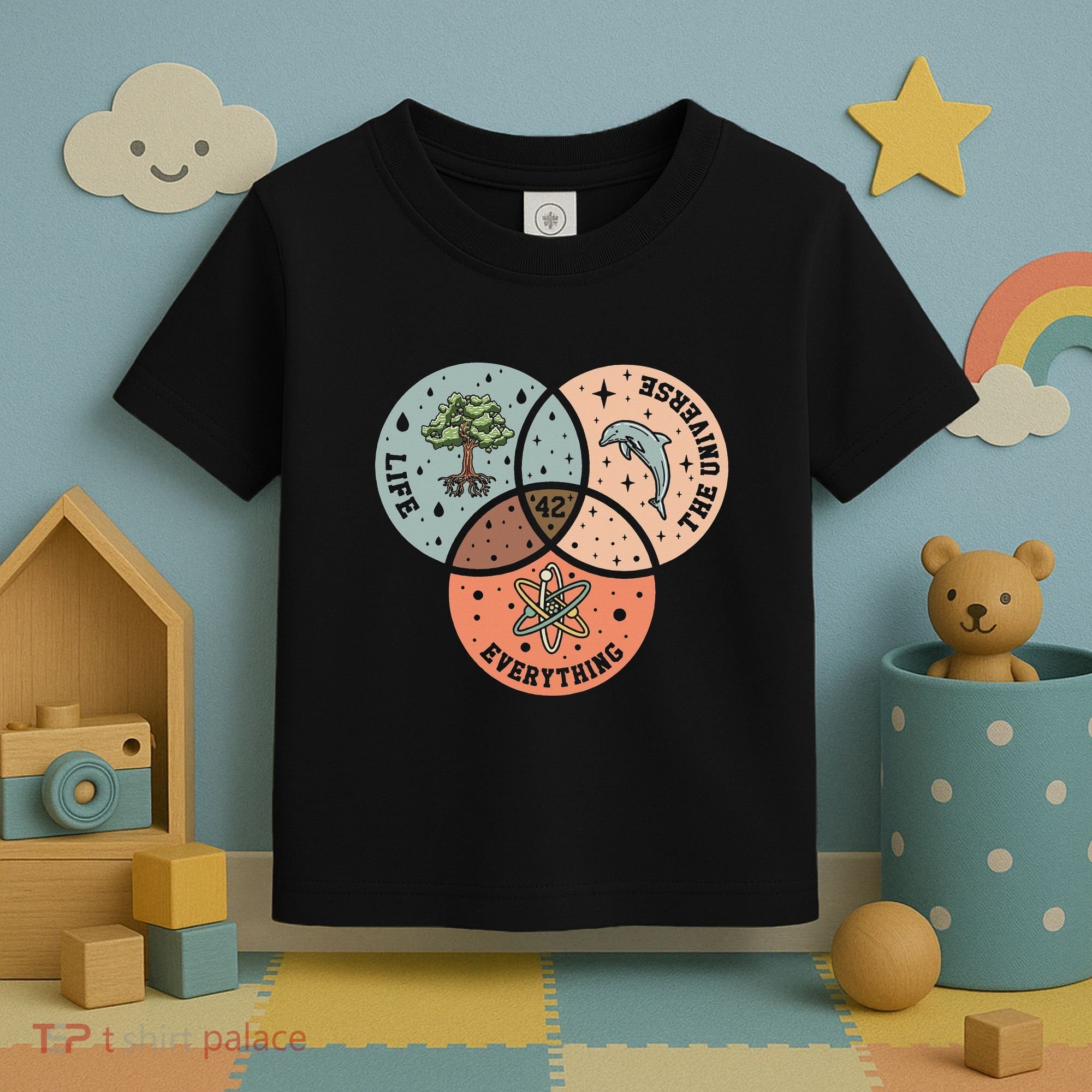 A To Z Funny Astronomy Lover Astrophysics Astronomer Toddler T-Shirt