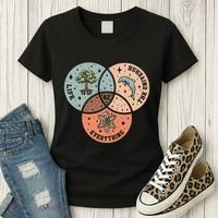 A To Z Funny Astronomy Lover Astrophysics Astronomer Women's T-Shirt thumb 3