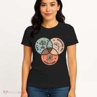 A To Z Funny Astronomy Lover Astrophysics Astronomer Women's T-Shirt thumb 4