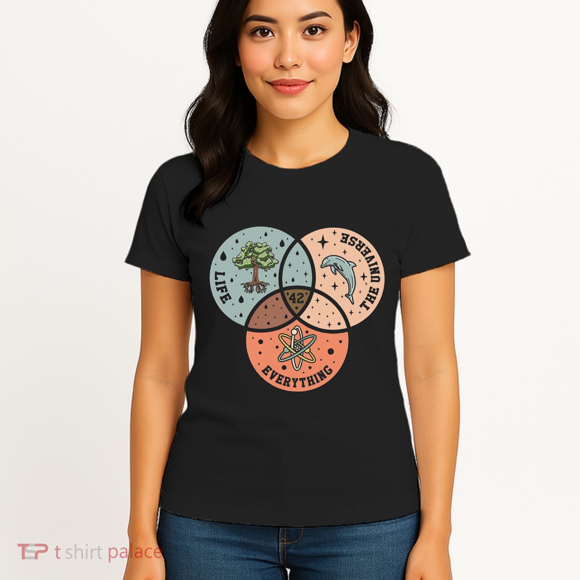 A To Z Funny Astronomy Lover Astrophysics Astronomer Women's T-Shirt