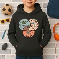 A To Z Funny Astronomy Lover Astrophysics Astronomer Kids Hoodie thumb 2