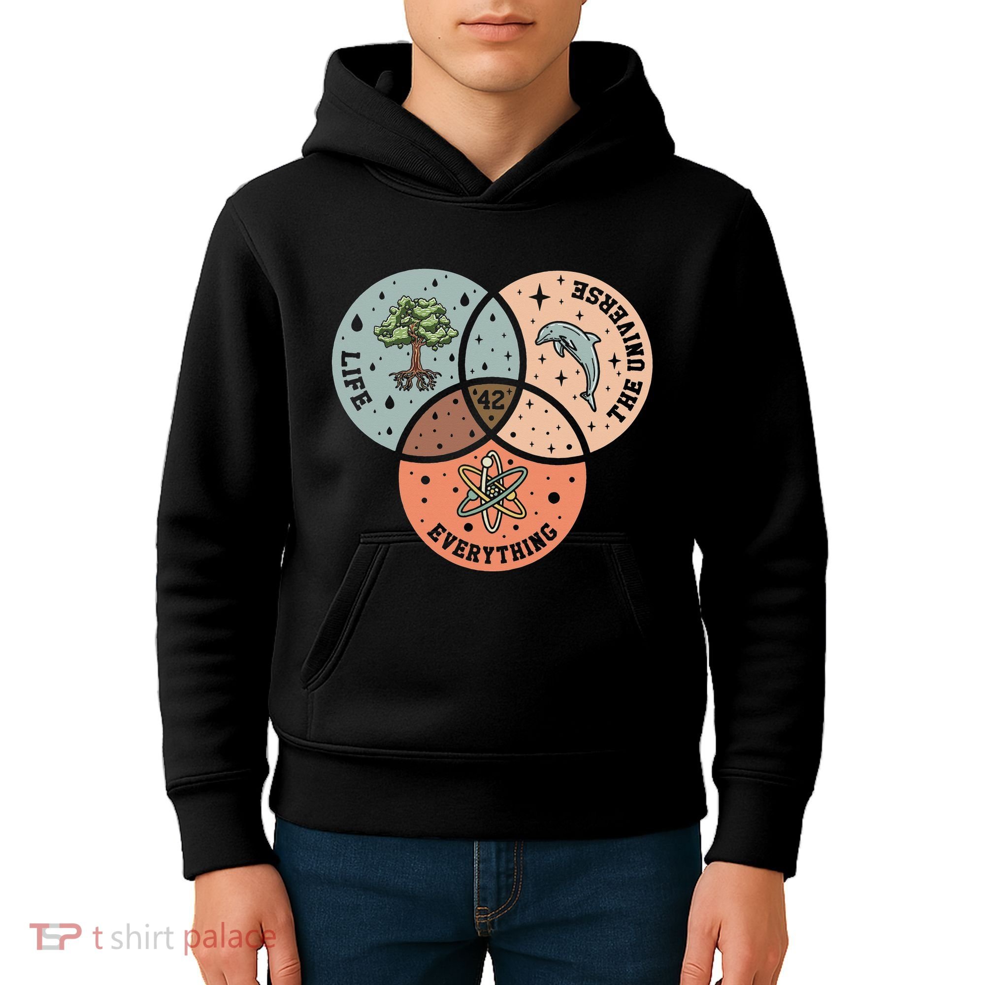 A To Z Funny Astronomy Lover Astrophysics Astronomer Kids Hoodie