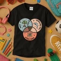A To Z Funny Astronomy Lover Astrophysics Astronomer Kids T-Shirt thumb 3