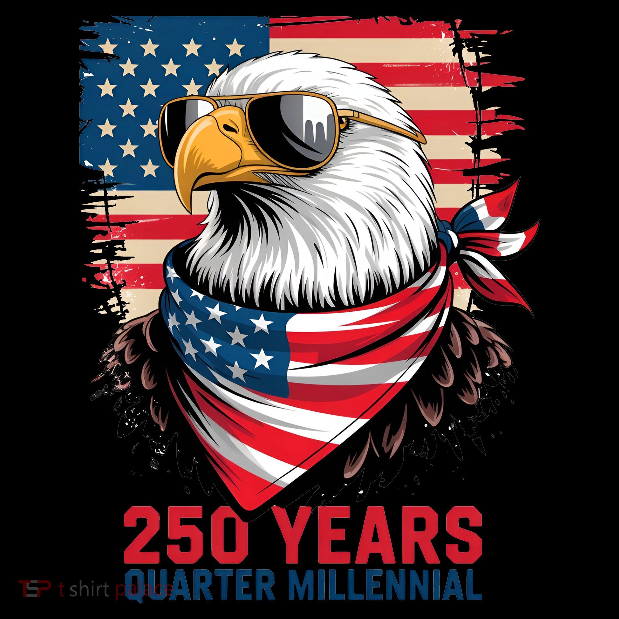 America USA 250 Years Quarter Millennial Eagle Coffee Mug