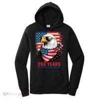 America USA 250 Years Quarter Millennial Eagle Women's Hoodie thumb 0