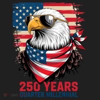 America USA 250 Years Quarter Millennial Eagle 12oz Stainless Steel Coffee Mug thumb 3