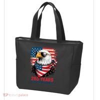 America USA 250 Years Quarter Millennial Eagle Tote Bag thumb 3