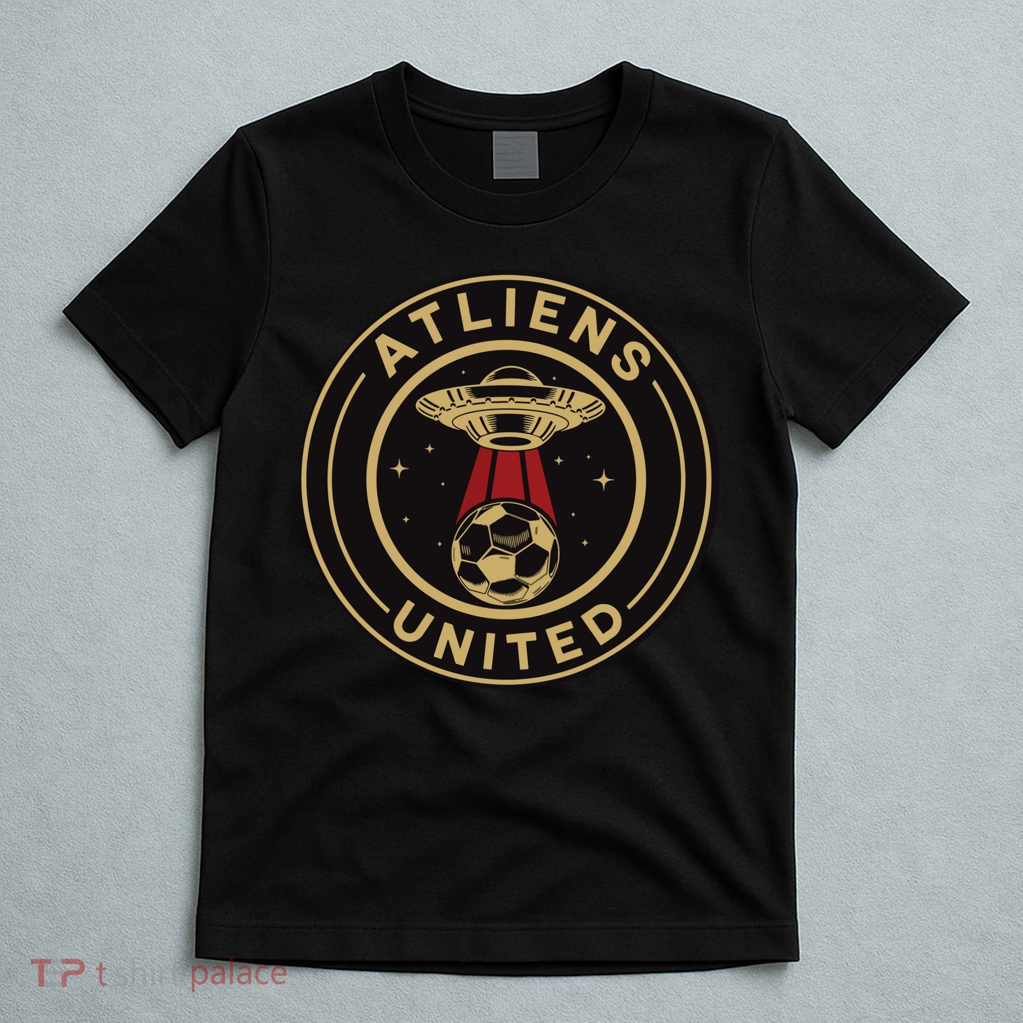 Atliens United 404 United Atlanta Soccer Fan Jersey Funny T-Shirt