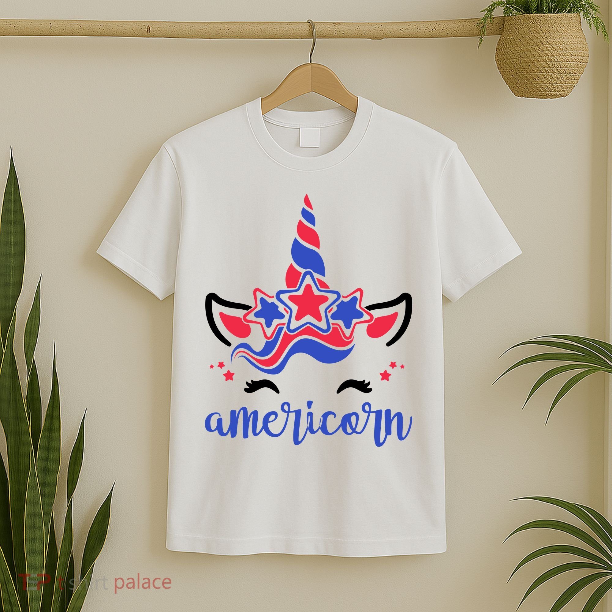 American Unicorn 4th Of July T-Shirt