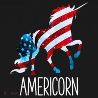 Americorn Unicorn 4th Of July Mericorn Merica T-Shirt thumb 7