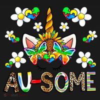 Ausome Unicorn Autism Awareness Neurodiversity Celebration Gift Women's Hoodie thumb 2