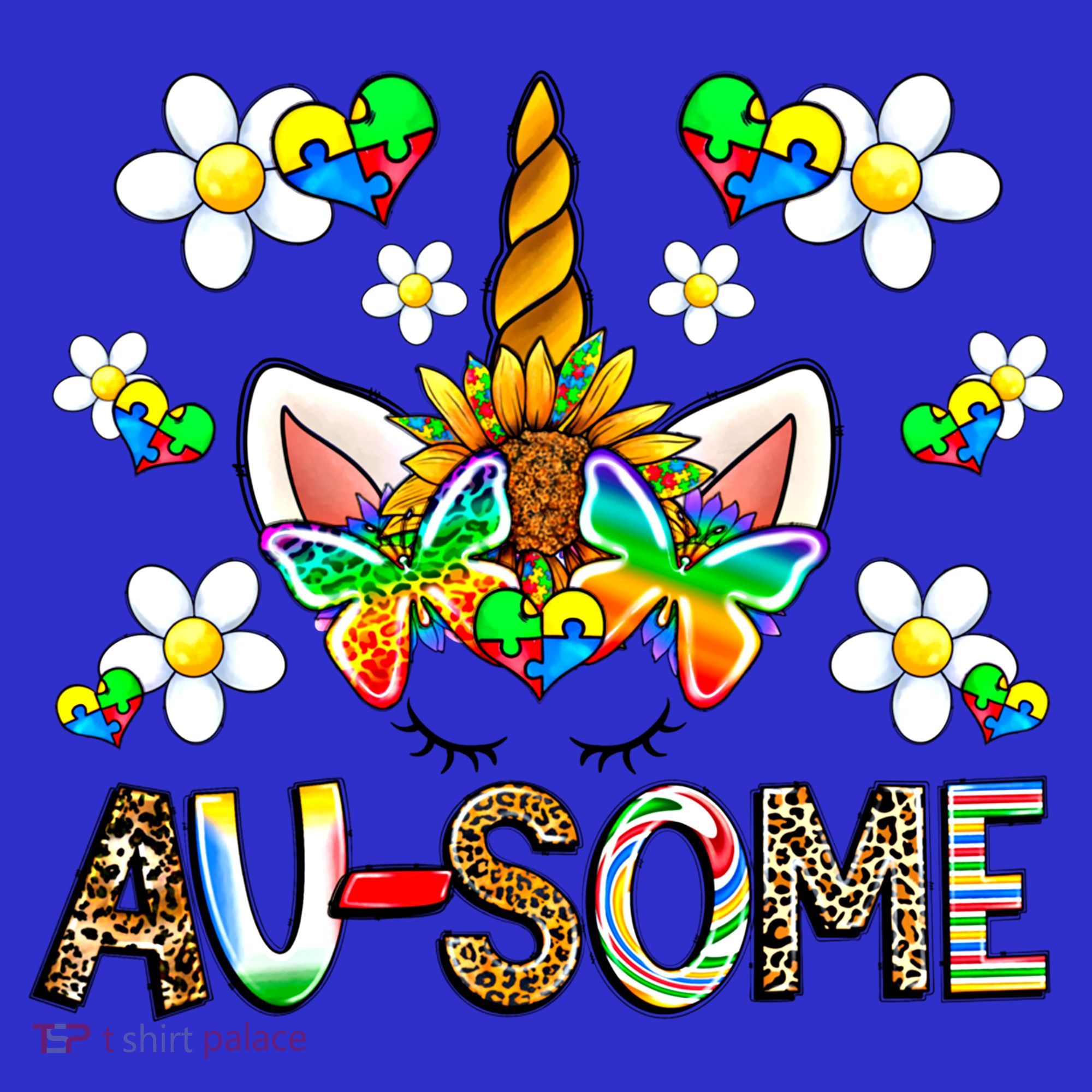 Ausome Unicorn Autism Awareness Neurodiversity Celebration Gift Sweatshirt