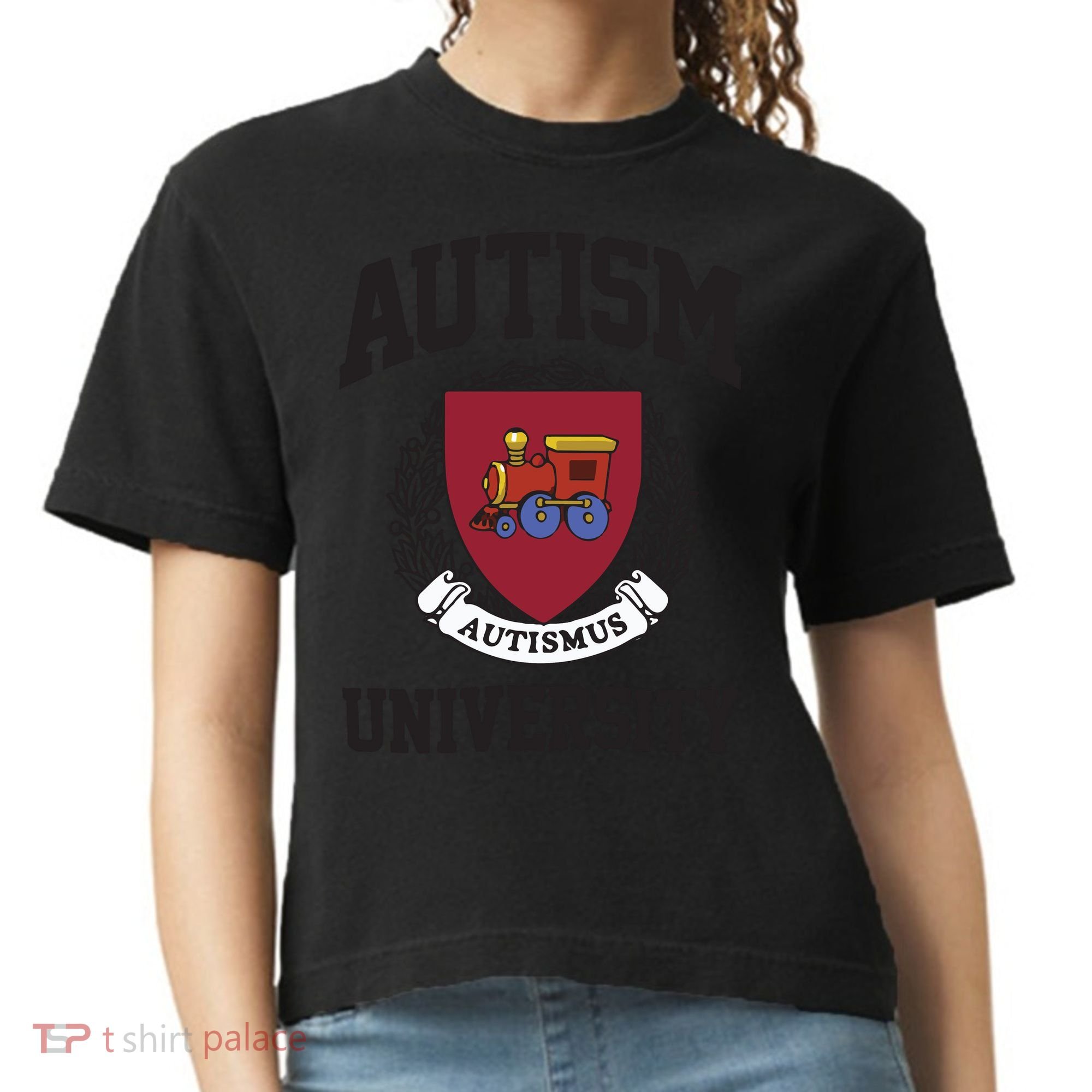 Autism University Autismus Comfort Colors Boxy T-Shirt